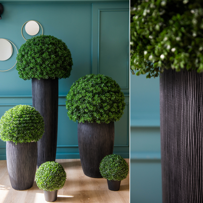 Décorations florales - Buis - LOU DE CASTELLANE - plantes et fleurs artificielles - LOU DE CASTELLANE