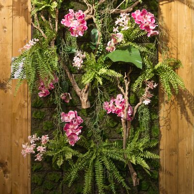 Floral decoration - Plant Wall - Artificial Flowers - Lou de Castellane - LOU DE CASTELLANE
