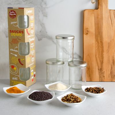 Gifts - kit to Make your Ketchup and Dijon Mustard Bio - RADIS ET CAPUCINE