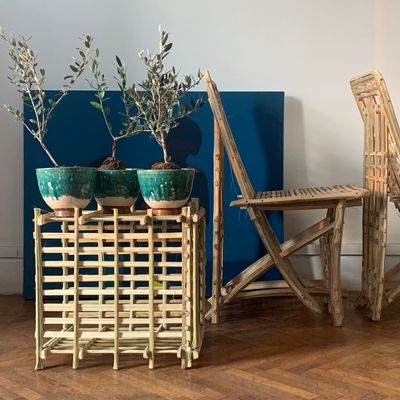 Objets de décoration - GEREED Chaise et fauteuil en palmier MOM SUSTAINABLE EDITION SLOW DESIGN - TAKECAIRE