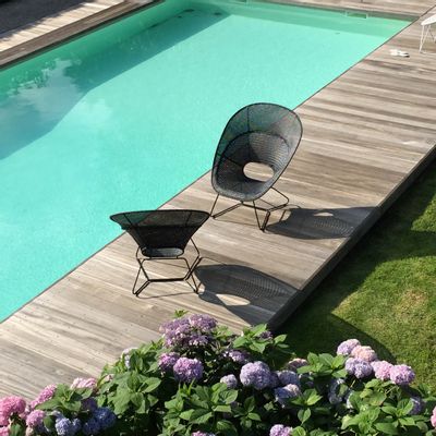 Lawn sofas - Tornaux & Ottoman lounge chair outdoor | lounge chairs - FEELGOOD DESIGNS