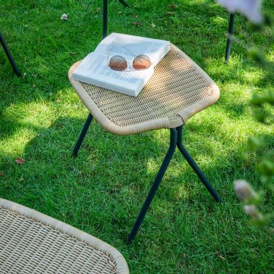 Stools for hospitalities & contracts - Kakī low stool SH45 outdoor| stool - FEELGOOD DESIGNS