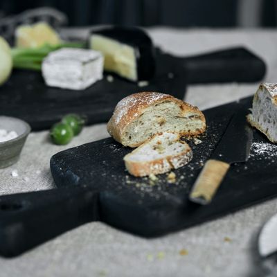 Cutlery set - Black chopping boards - LAURA LIVING