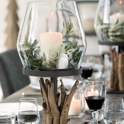 Décorations florales - Photophore Raisa - WOHNMANUFACTUR GRUNBERGER