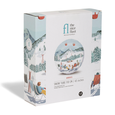Outdoor decorative accessories - INFLATABLE SNOW TUBE ARBOIS - THE NICE FLEET