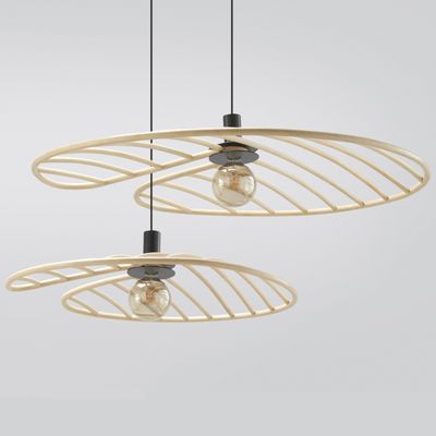 Suspensions - NYMPHEA rattan suspension - ORCHID EDITION