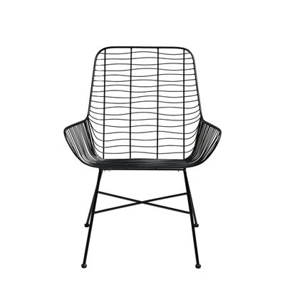 Chairs - Svale Chair 67x63x77 cm Black Iron - VILLA COLLECTION DENMARK