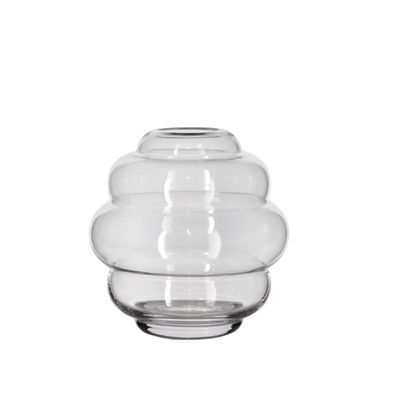Vases - Bubble Vase 20 x 20.5 cm Clear Glass - VILLA COLLECTION DENMARK