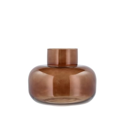 Vases - Kehl Vase D24.8 x 19.5 cm Brown Glass - VILLA COLLECTION DENMARK