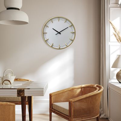 Clocks - SET OF 2 GOLDEN STATUETTES - EMDE