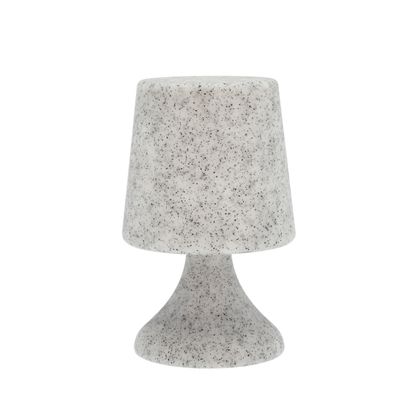 Lampes de table - Lampe Lounge LED Midnat D16 x 25,5 cm PE transparent/blanc - VILLA COLLECTION DENMARK