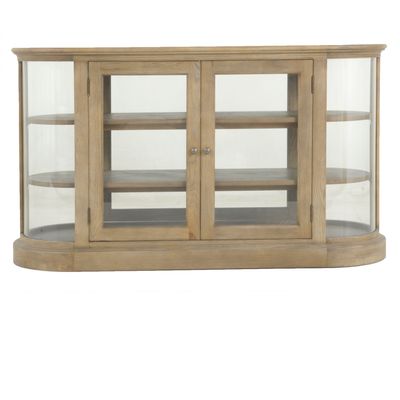 Etagères - COMPTOIR HUMAR EN CHÊNE BLANC ET PIERRE BLEUE  - BRUCS