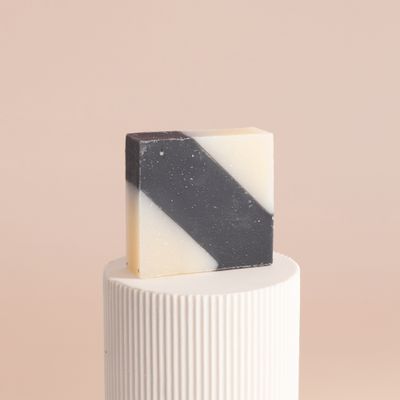 Soaps - GRAY DIAGONAL SOAP - SAVONNERIE CIMENT