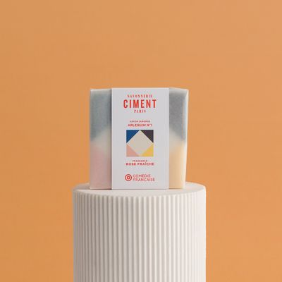 Soaps - ARLEQUIN SOAP - FRESH ROSE - SAVONNERIE CIMENT