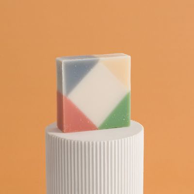 Savons - SAVON ARLEQUIN - POUDRÉ - SAVONNERIE CIMENT