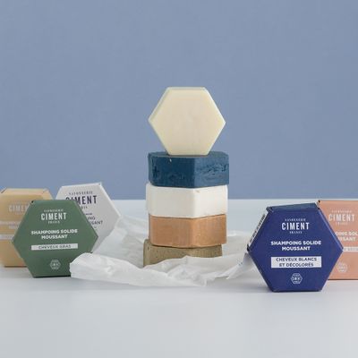 Soaps - SOLID SHAMPOO - OILY HAIR - SAVONNERIE CIMENT
