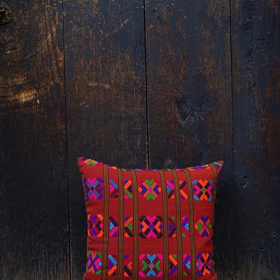Fabric cushions - Cushion SERBU  - BHUTAN TEXTILES