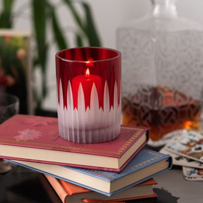 Verre d'art - Bougeoir - La Tour - GLASS4CANDLES