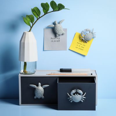 Office furniture and storage -  Ocean Drawer Rack (2 Drawer): New Ocean Collection Eco-Friendly Materials Household Houseware - QUALY DESIGN OFFICIAL