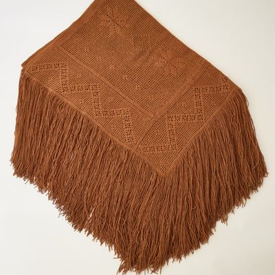 Fabrics - 100% handmade wool and alpaca throw .Exclusive piece - PUEBLO