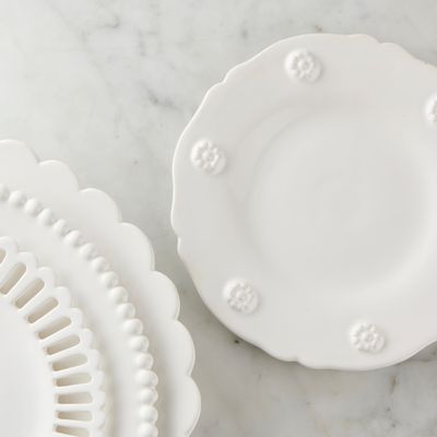 Formal plates - Feston Pastille Plate - BOURG-JOLY MALICORNE