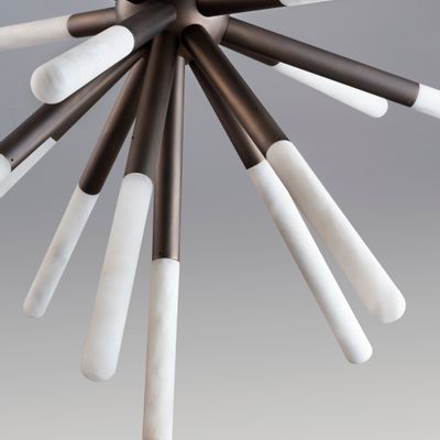 Hanging lights - Pedestale Table VERSATILE - MAISON POUENAT