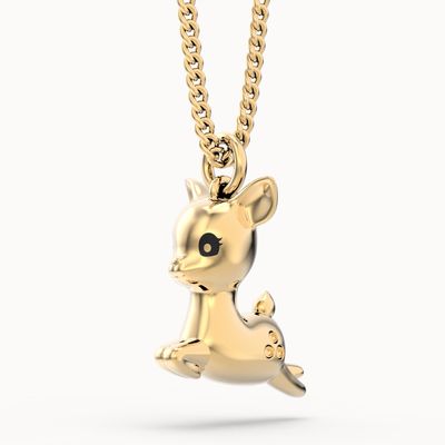 Jewelry - Fallow Deer Necklace - CHOCLI