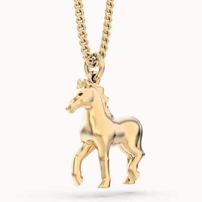 Jewelry - Horse Necklace - CHOCLI