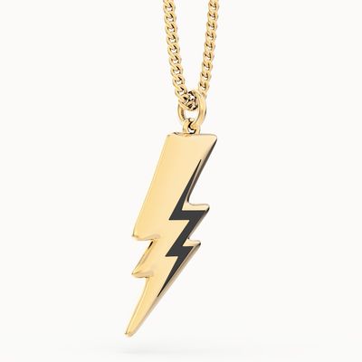 Bijoux - Lightning Bolt Necklace - CHOCLI