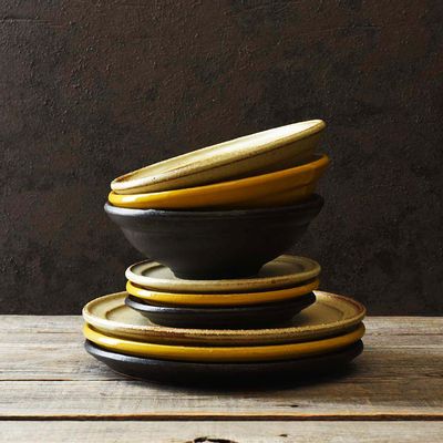 Everyday plates - Le temps - MARUMITSU POTERIE