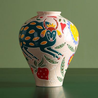 Vases - VASE HORSHCHYK MEDIUM, COLORED - LORASHEN