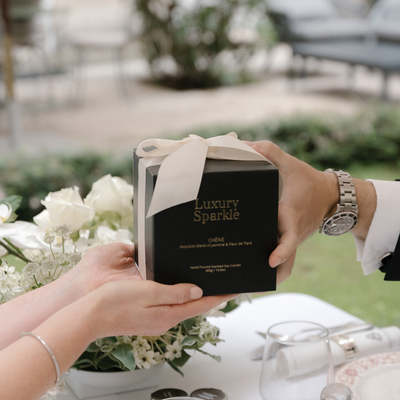Objets de décoration - Bougie parfumée de luxe Cristian Senez Grande Réserve - LUXURY SPARKLE