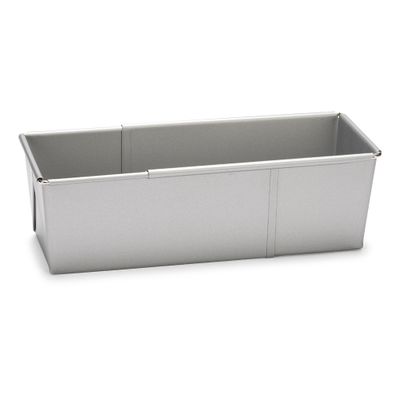 Platter and bowls - Coated steel extendable loaf pan Silver Top - PATISSE | MALI'S