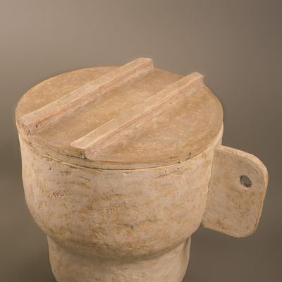 Vases - Paper Clay Vase - Single Abaca Pulp with Earhole - INDIGENOUS