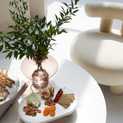 Plats et saladiers - Service de table en marbre Zuma - AURA LIVING
