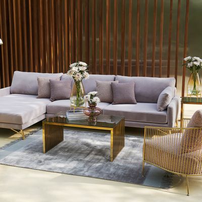 Sofas - Derveraux Sectional Sofa - AURA LIVING