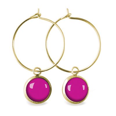Jewelry - Hoop earrings gold Les Parisiennes Flash Byzantin - LES JOLIES D'EMILIE