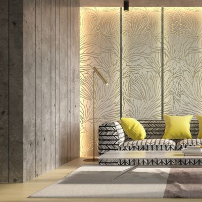 Wall panels - CORAIL - G003 - DACRYL