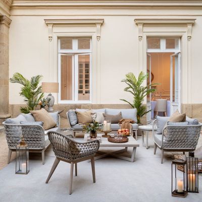 Canapés pour collectivités - CANAPÉ D'EXTÉRIEUR OSANA-1 - CRISAL DECORACIÓN