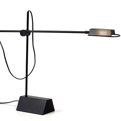 Lampes de table - H2 lampe à poser en noir, blanc ou terracotta - LUXCAMBRA