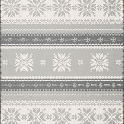 Throw blankets - Throw Snow Crystals - BIEDERLACK