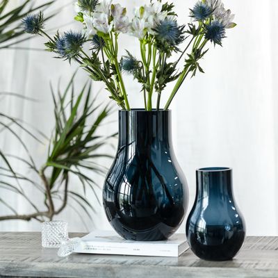 Vases - TOP vendeur, vase iconique, verre de haute qualité, blue, DAVOS - ELEMENT ACCESSORIES