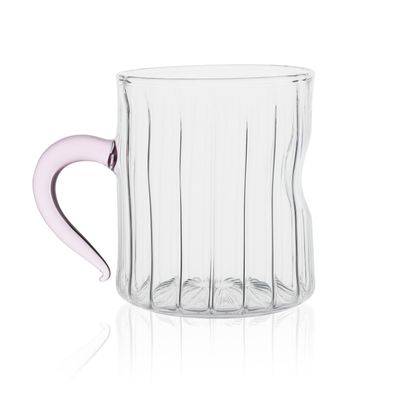 Tasses et mugs - Tasses pressées avec poignées colorées - ASMA'S CRAFTS