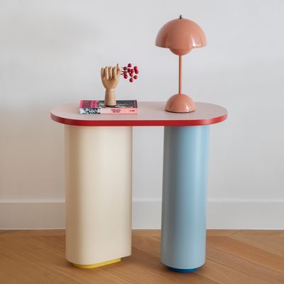 Desks - Bauhaus Side Table - ESTÚDIO MAIS ALMA