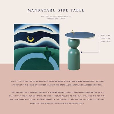 Other tables - Mandacaru Side Table - ESTÚDIO MAIS ALMA