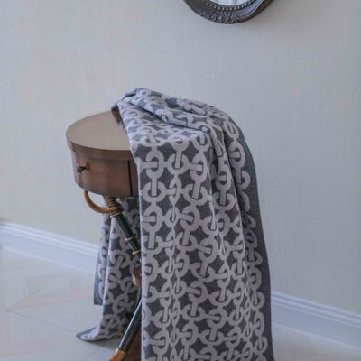 Throw blankets - Throw Blanket Pled - MUNKH CASHMERE MONGOLIA