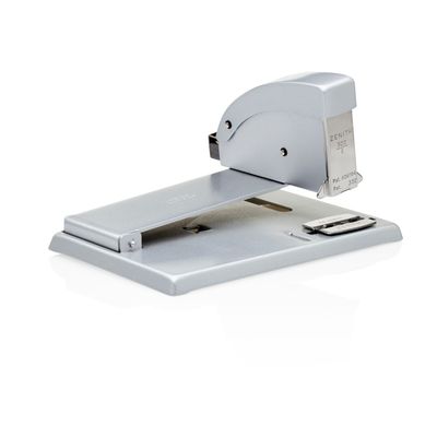 Agrafeuse ZENITH 548/E RAW - Finition Matière Gris Foncé, Boîte De Points Incluse, Capacité 100 Agrafes