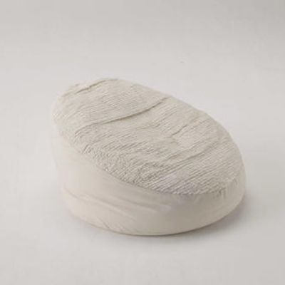 Comforters and pillows - Organic Cotton Fur Round Cushion - SAFO