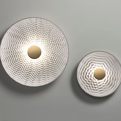 Unique pieces - PULSE by Pierre Charrié wall lamp in Paris plaster - RADAR INTERIOR