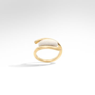 Jewelry - Pebble Ring - Monaco White - MONOLYT